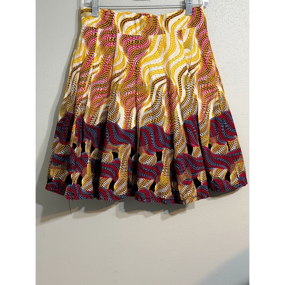 Francis + Benedict Women's African Skirt Print Size Small  Knee Length